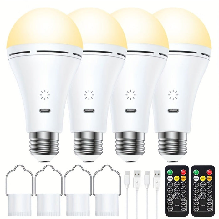 Tienda de campaña 5 Modos Iluminación, 9W, 2 PAQUETES, para jardín terraza o camping