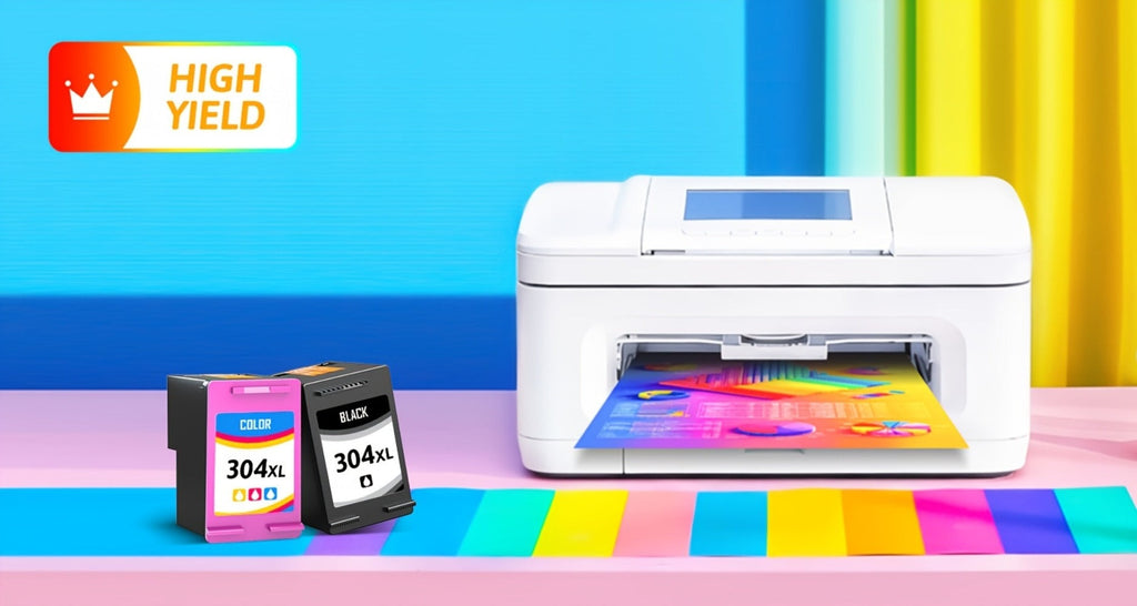 Cartuchos de tinta 304XL Color Negro Compatibles con Ink 304XL, compatibles con HP Deskjet 2620 2630 2632 3720 3721 3723 3724 3730 y HP Envy 5010 5020 5030 5032 5034 5052 5055