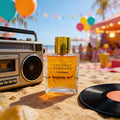 COCONUT SUNSHINE Eau De Parfum para Mujer - Aroma Tropical de Coco y Floral con Vainilla, para Uso Diario y Vacaciones, Perfume de Verano en Botella Amarillo Solana