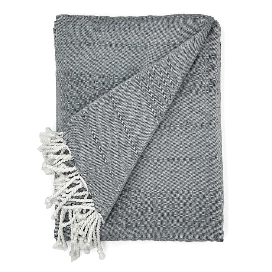 Terma Home - Foulard Multiusos Modelo Charlotte, Plaid para Cama, Manta para Cama, Cubre Sofá, Jarapa, Etc Gris, Antracita, Rosa, Beige, Crema, Verde, Blanco Roto (180 x 260 cm / 230 x 260 cm / 300 x 260 cm