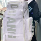 Mochila de Viaje de Gran Capacidad para Hombre y Mujer - Separación Húmedo/Seco Multicompartimento, Tela Duradera y Correas Ajustables - Perfecta para Senderismo, Esquí, Skateboarding, Entrenamiento Físico, Aventuras al Aire Libre