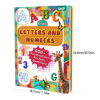 Audiolibros interactivos en inglés con números y letras, libros de aprendizaje, regalos de cumpleaños, autismo