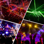 Foco de 1 Escenario, Luz Par Estilo USB, 36 Bolas de Luz, Luz Par LED RGB para Fiestas, Luz de Escenario LED, Luz Par Activada por Sonido que Cambia de Color, Luz Par para DJ, Eventos, Bodas, Fiestas de Baile, Actuaciones de Boda