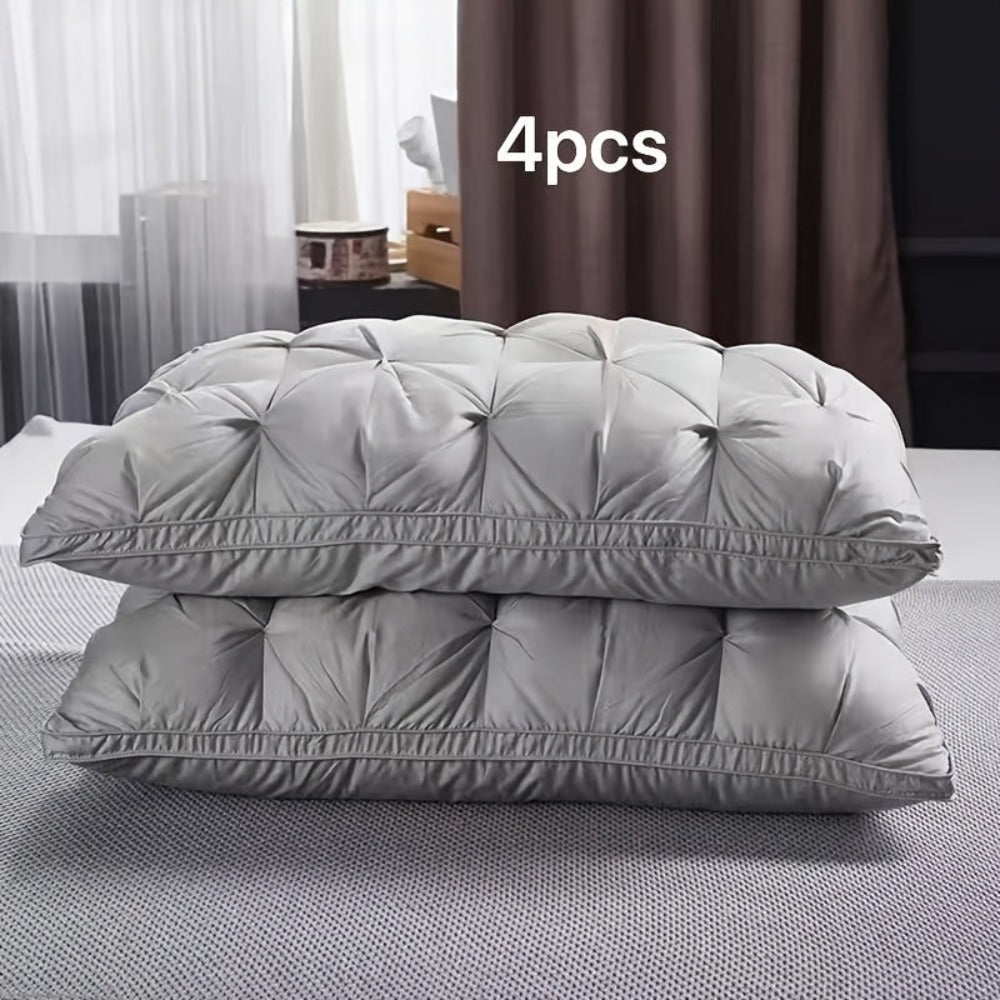 Almohada Premium Hotel Honghu, Material de Fibra Coreana Mejorado, Suavidad de Cinco Estrellas