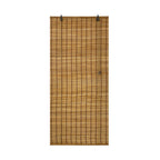 Persiana Enrollable de Bambú Natural para Puertas y Ventanas Decorativa. Estor Ajustable de Ocultación para Exterior e Interior Protector de Fácil Instalación.