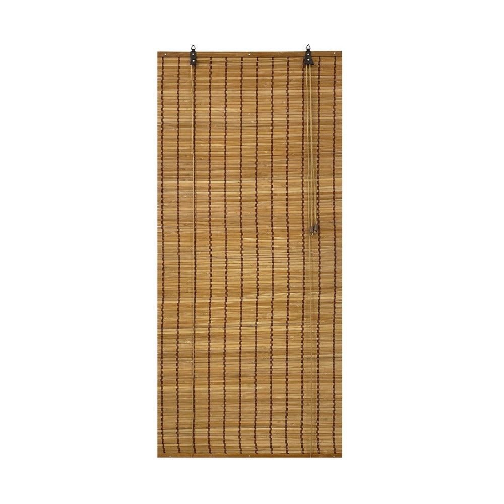Persiana Enrollable de Bambú Natural para Puertas y Ventanas Decorativa. Estor Ajustable de Ocultación para Exterior e Interior Protector de Fácil Instalación.