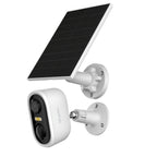 Cámara de Seguridad Inalámbrica Solar Arenti para Exteriores, Cámara de Seguridad para Hogar y Jardín, Cámara CCTV, Alimentación por Batería Solar Sin Cables, Cámara de Vigilancia con Batería, Nube/SD, Detección de Movimiento con IA, Foco, IP65, Visión No