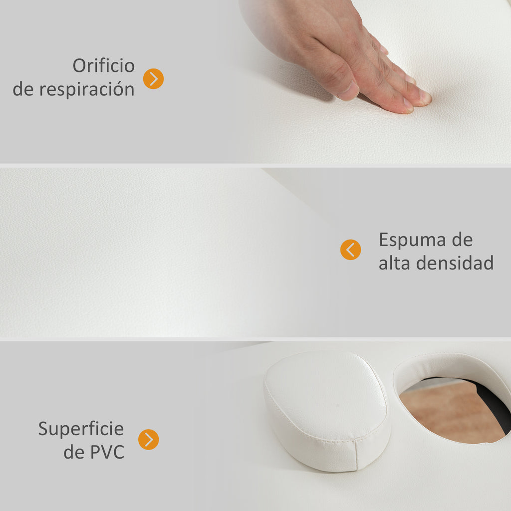 Camilla de masaje plegable 87 cm plegable | Fisioterapia estética masaje y uso profesional