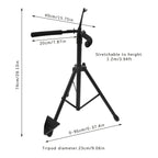 Soporte de Violonchelo Ajustable para Altura - Plegable, Construcción Robusta de Hierro, 74-120cm/29-47in, - Abrazadera Segura y Patas Antideslizantes para Uso en Casa, Estudio, Orquesta, Coro, Equipo de Orquesta, Diseño Moderno, Equipamiento Musical Dura