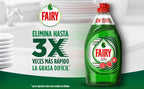 FAIRY Maxi Poder Duplo 900 ml Lavavajillas Liquido a Mano 2x450 ml Con Poder Antigrasa, Limpieza Facil Platos, Ollas Y Sartenes Mas Grasientas