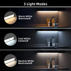 Luz LED recargable con sensor 2 piezas inalámbrico | Armario cocina escalera y dormitorio
