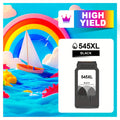 Paquete múltiple de cartuchos de tóner compatibles con Canon PG545XL CL546XL, adecuados para TS3355 TS3350 TS3150 MG3050 MG2950 TR4550 TR4650 MX495, recargas de tóner de tinta, compatibles con impresoras Canon TS3150 TS3350 TS3355 MG2950 MG3050 TR4550 TR4