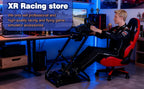 Soportes para volante de carreras | Soporte Plegable para Volante de Carreras Simulador de Volante Estructura Triangular Soporte para Logitech