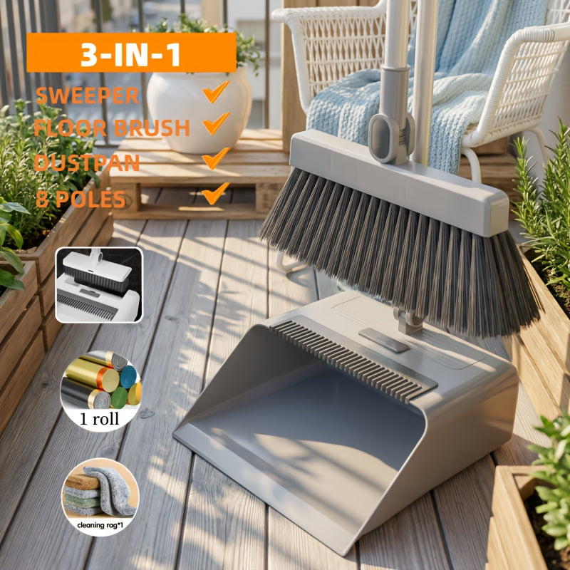 Escoba para limpieza diaria del hogar | diseño funcional