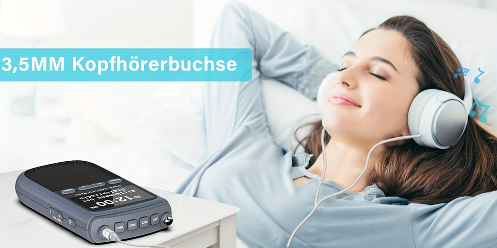 Auricular Bluetooth ligero portátil | Llamadas trabajo viajes y uso diario