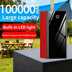 Power bank para carga durante viajes y uso diario | 100000Mah