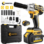 Llave de impacto inalámbrica 3 en 1 para automoción taller y desmontaje | 27 piezas y recargable