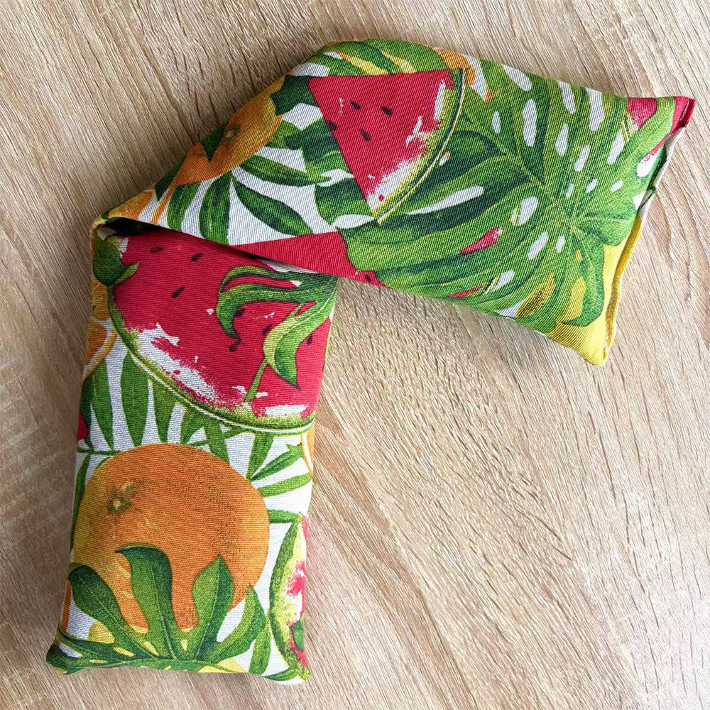 Bolsas térmicas de semillas para microondas, tamaño 50×12 cm, bolsas multifuncionales de terapia fría y calor, aptas para calentar en microondas y enfriar en nevera.