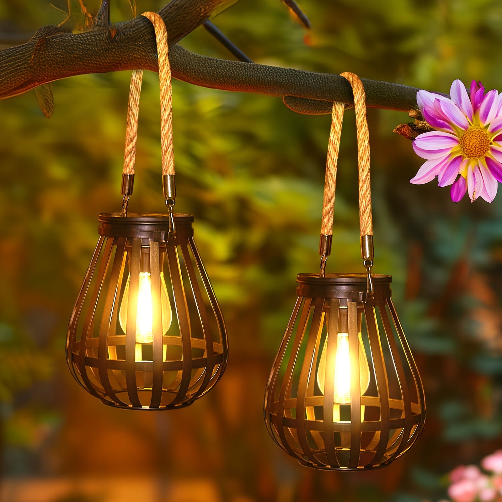 Luces solares LED para exterior | Jardín, pared y seguridad exterior