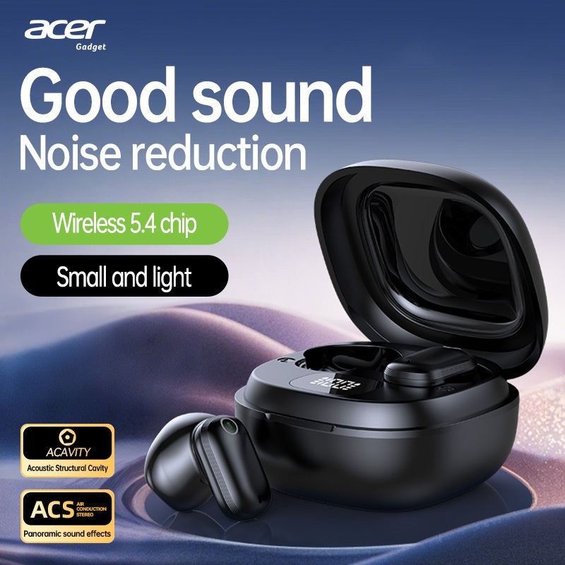 Auriculares Bluetooth | Los auriculares inalámbricos Acer OHR501 presentan un diseño semi-intrauditivo con cancelación de ruido, lo que