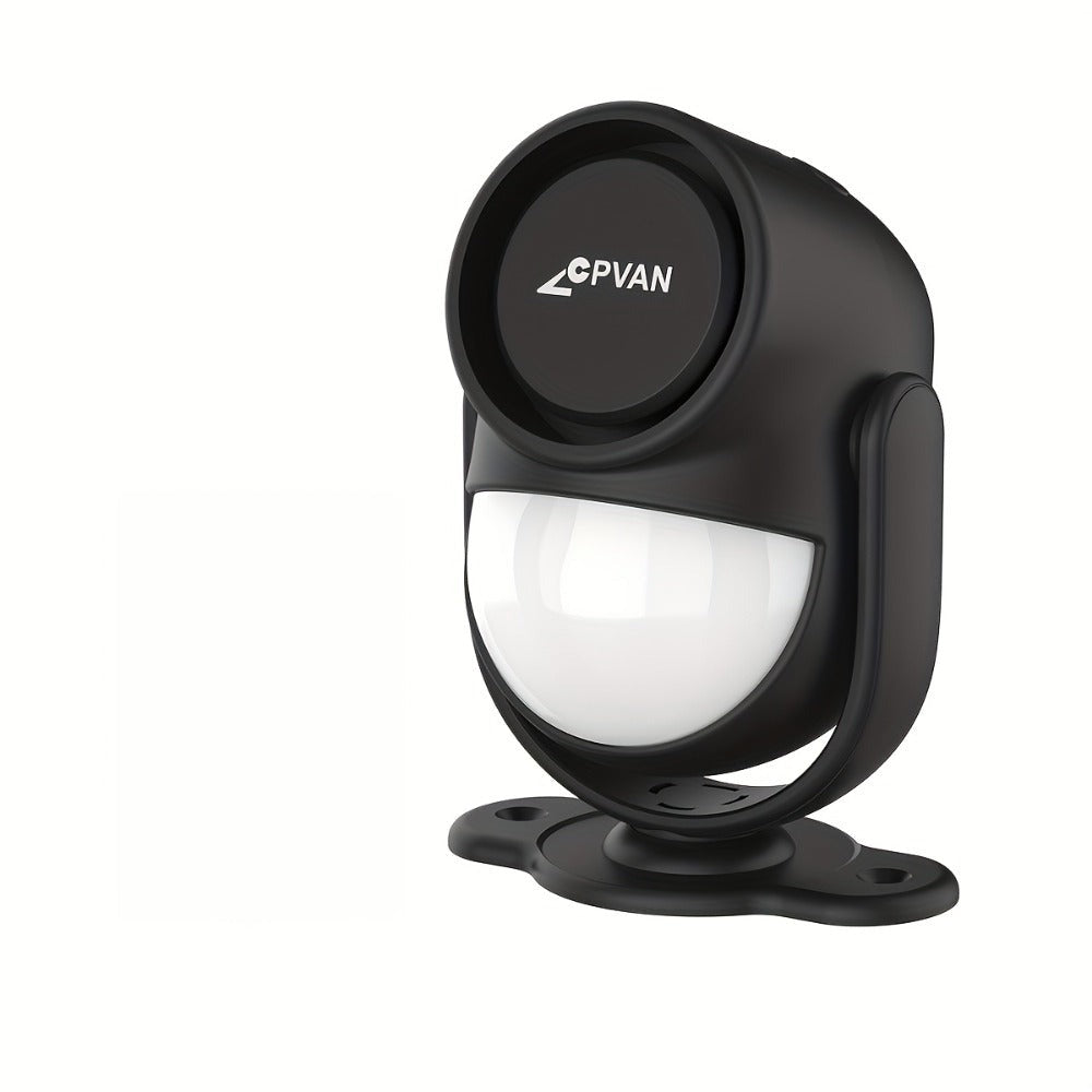 Alarma con detector de movimiento infrarrojo PIR CPVAN y control remoto, sensor de movimiento antirrobo para el hogar de 120 decibelios altos
