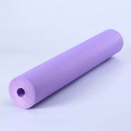 1 paquete - 6mm / 8 mm/10mm (morado / negro / Rosa / azul / gris) almohadilla de yoga antideslizante antisísmica engrosada, estera de yoga sólida duradera 183 * 61cm, almohadilla de fitness de amortiguación grande, almohadilla de fitness universal para ho