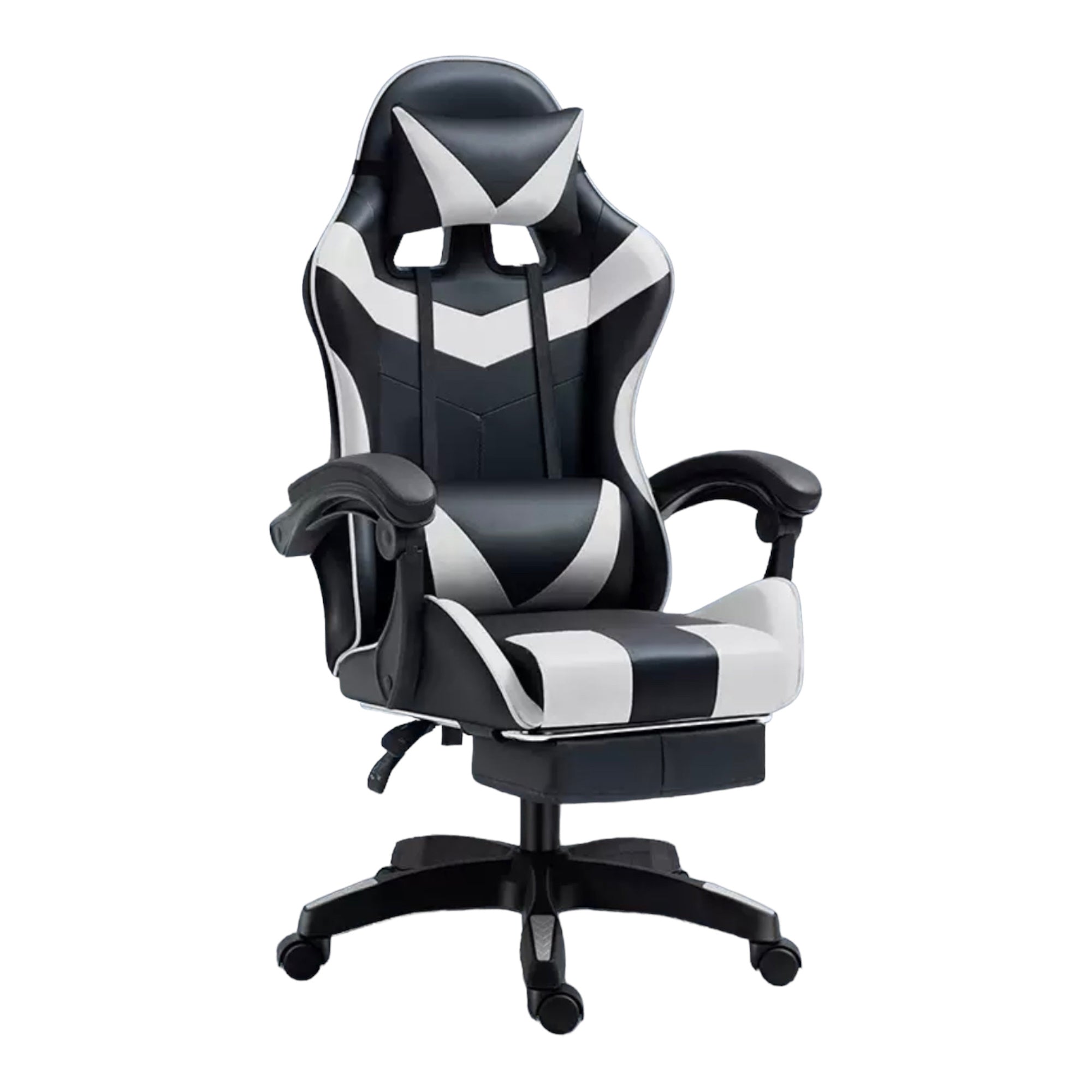 Silla Gaming para Escritorio, Oficina y Juegos Online Giratoria. Silla Cmoda de Altura Ajustable para Gaming ergonmica, de piel sintética. Silla racing de gaming videojuegos y de oficina. Es ergonmica y con diseño moderno (S001 7499 8499 )