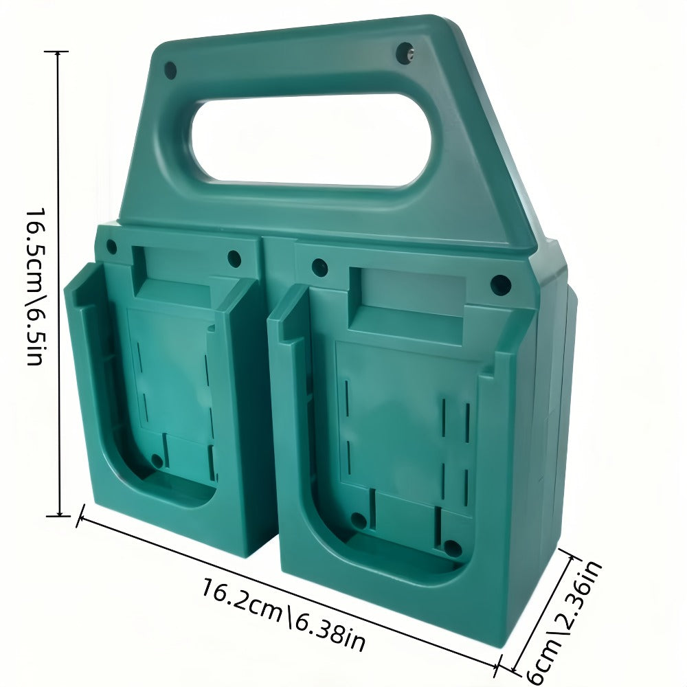 Estuche para baterías de herramientas Makita para banco de trabajo garaje y transporte | diseño funcional