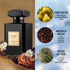 Colonia de feromonas para hombre, 1 botella, perfume de verano para hombre, con vainilla, pachulí y flor de azahar, enmascara el sudor corporal y los olores desagradables. Adecuada para eventos formales, colonia para el Día del Padre, regalo de Navidad, 3
