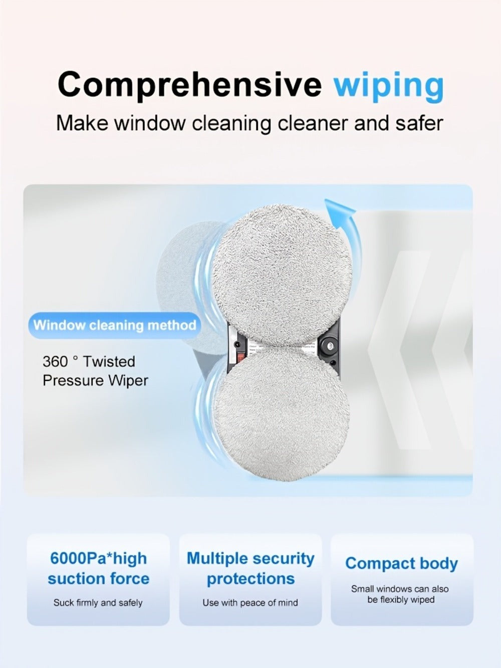 PuRuiKai 11 Almacén Local Robot Limpiador de Ventanas Inteligente, Robot Automático de Limpieza de Vidrios con Control Remoto y Rociado de Agua, Ideal para Hogar, Oficina, Edificios Altos, Regalo de Halloween y Navidad