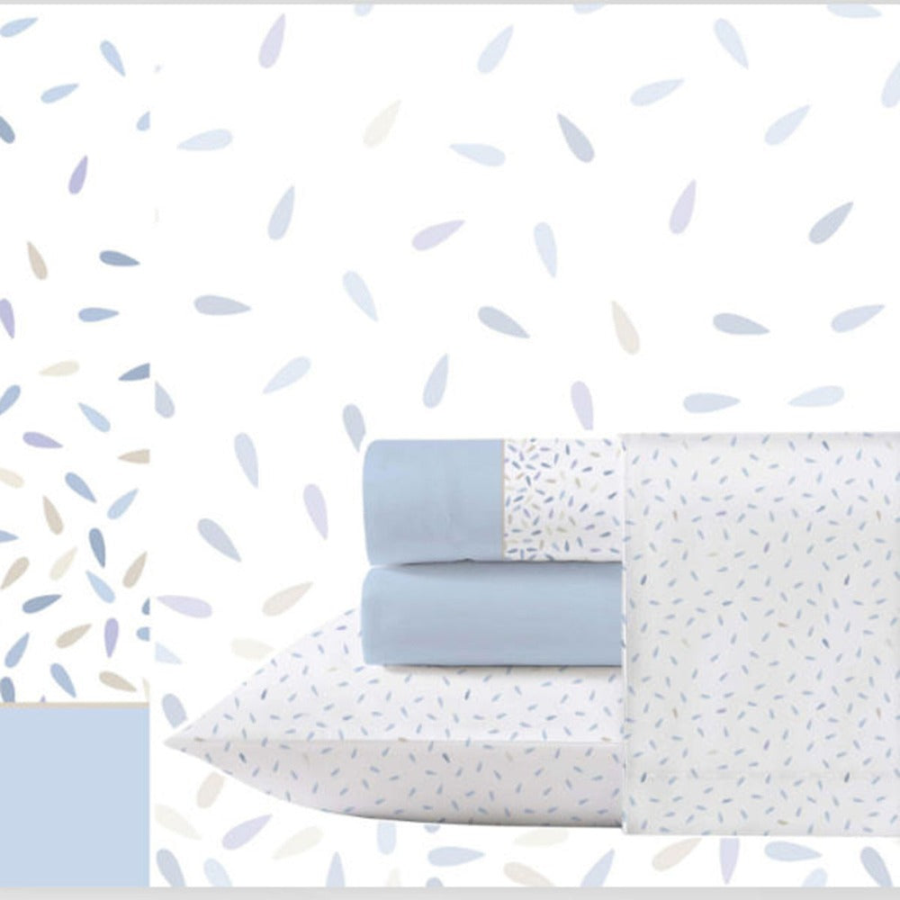 Juego de Sábanas Estampadas Para Cama 90,Cama 105,Cama 135,Cama 150 ,Juego de Cama Confortable de Tacto Suave 3Piezas(1Funda de Almohada 1Sábana Encimera 1Bajera Ajustable)