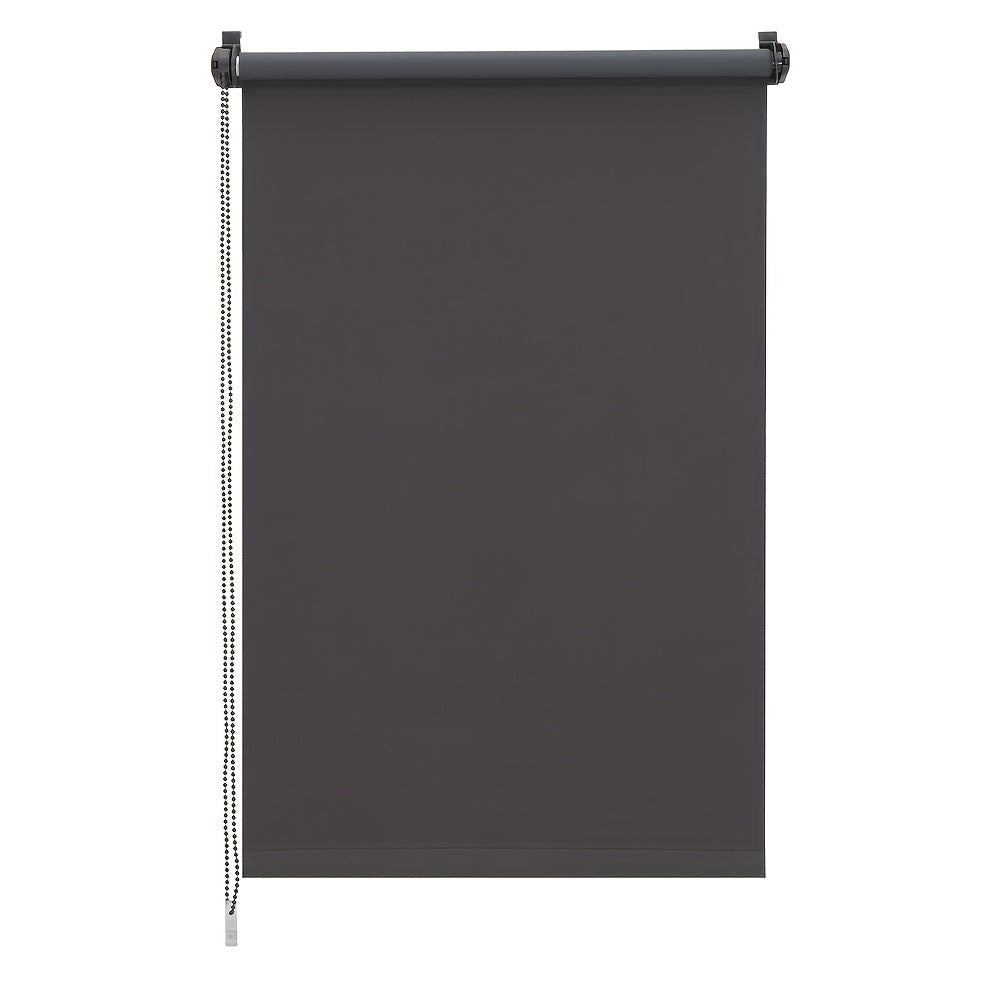 Persiana Blackout Sekey sin perforaciones, fijación con abrazadera, 55 cm de ancho, persiana lateral, protección contra el calor, pantalla de privacidad y protección solar, montaje en pared, montaje en techo, persiana con abrazadera para ventanas y puerta