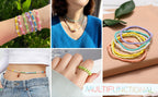 6500 piezas de cuentas de 3 mm en 24 colores | ARTREE Conjunto de cuentas de 3 mm para pulseras , incluye cuentas con letras, ideal para hacer pulseras DIY, collares, artesanías y joyas.