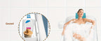 Bañera plegable portátil para adultos plegable portátil | Baño, balcón y espacios reducidos