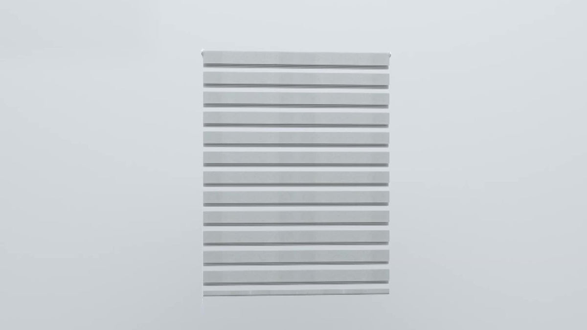 1 unidad, Cortinas Dobles, Cortinas Enrollables Dobles para Protección Solar, Sin Perforación con Sujetadores de Fijación, Translúcidas, Opacas, Ajuste de Luz, Decoración del Hogar, Cortinas para Dormitorio Cocina Baño Sala de Estar, Fácile