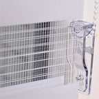 1 unidad, Cortinas Dobles, Cortinas Enrollables Dobles para Protección Solar, Sin Perforación con Sujetadores de Fijación, Translúcidas, Opacas, Ajuste de Luz, Decoración del Hogar, Cortinas para Dormitorio Cocina Baño Sala de Estar, Fácile