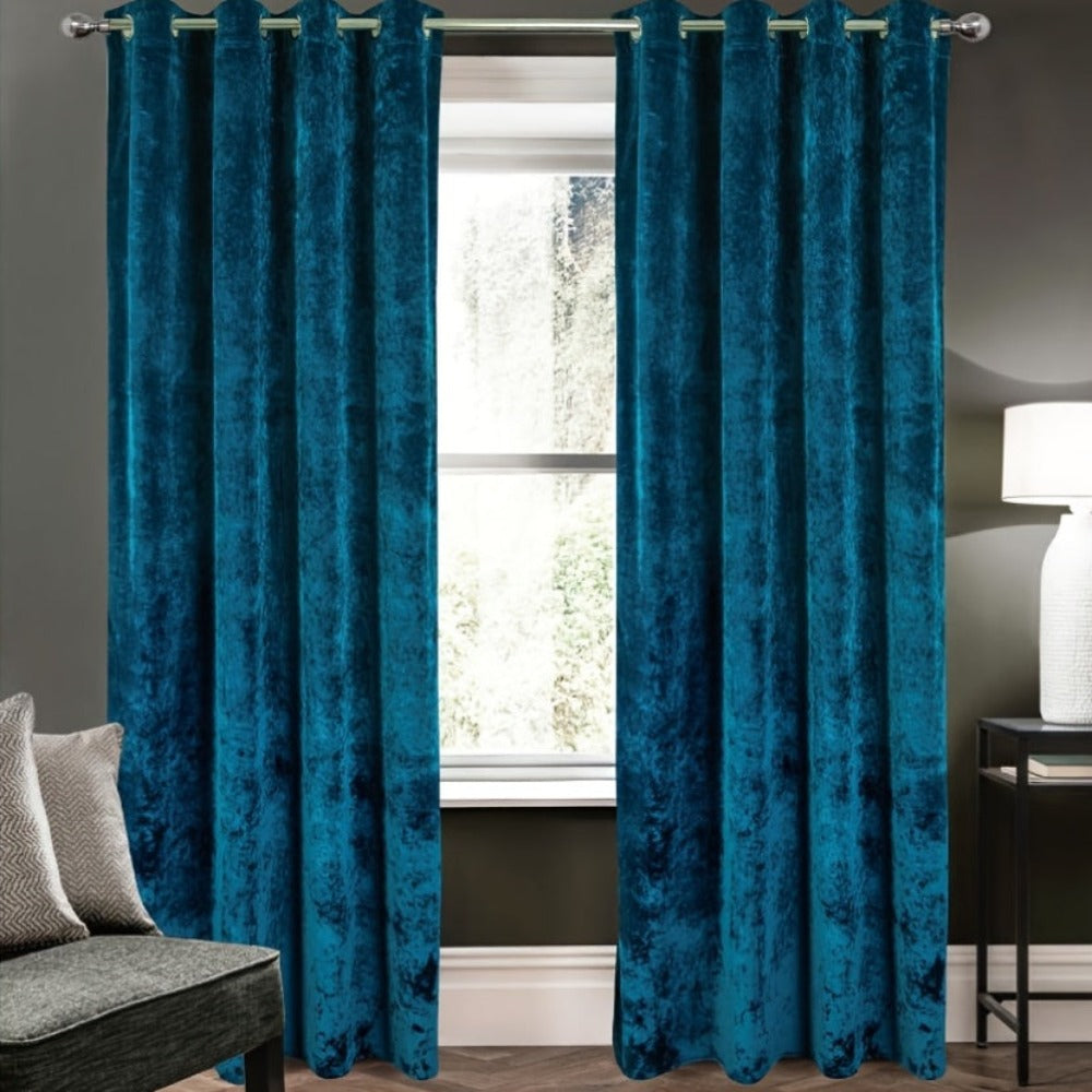 1 unidad - Cortinas opacas de tela gruesa de terciopelo de hielo, grado de sombreado superior al 85%, tamaño 140X260CM, varios colores, verticales y hermosas, sombreado y a prueba de viento, lavables a máquina, no se encogen, no se decolora