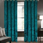 1 unidad - Cortinas opacas de tela gruesa de terciopelo de hielo, grado de sombreado superior al 85%, tamaño 140X260CM, varios colores, verticales y hermosas, sombreado y a prueba de viento, lavables a máquina, no se encogen, no se decolora