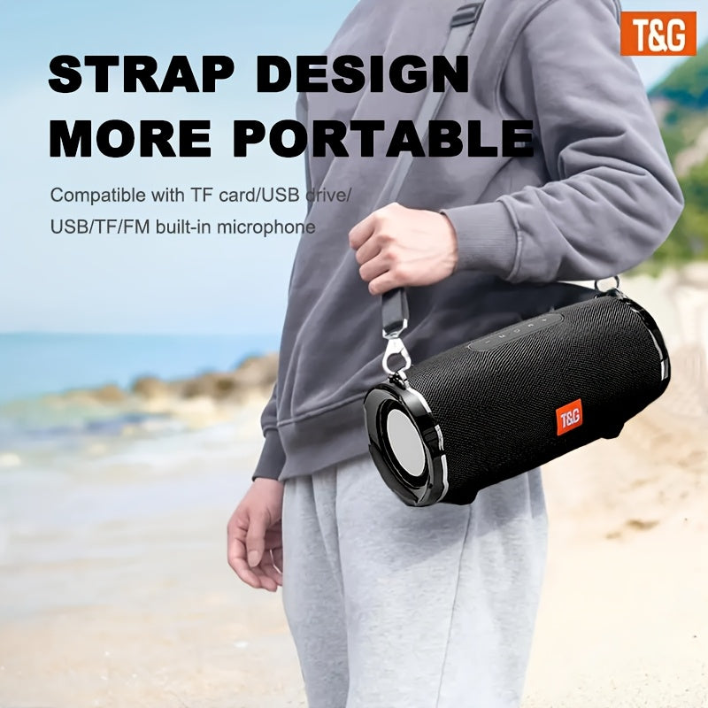 Altavoz Bluetooth | Altavoz sin varillas portátil de alta potencia TG187, audio de alta resolución con doble altavoz, sonido envolvente