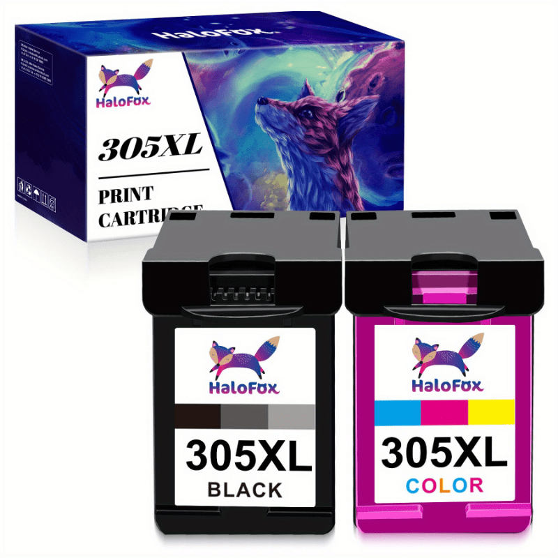 Cartucho de tinta | Cartuchos de tinta compatibles con HP 305 (juego de cartuchos XL) para impresoras HP DeskJet 2720e 4120e HP Envy 6000 6420e