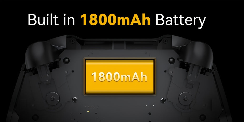 Mando inalámbrico con base de carga para PC, Switch y dispositivos móviles