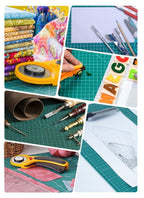 Tapete de corte autorreparable de 5 capas y doble cara de 3 mm La Manuli | tapete de trabajo de vinilo con superficie texturizada | marcas de centímetros precisas y ángulos de 30°/45°/60° | flexible, antideslizante y duradero | para papel, telas, modelado