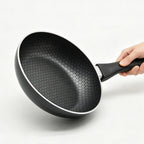 Sartén de cocinar | Sartén multifuncional para hogar | Sartén de aluminio sin revestimiento antiadherente | Exclusiva para inducción y cocina de gas | Utensilio de cocina universal de sartén plana