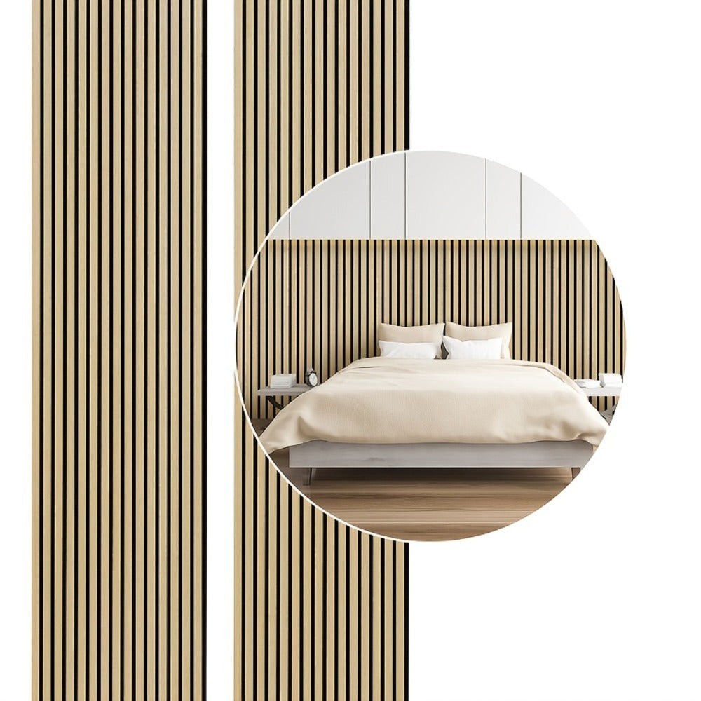 Juego de 4 Paneles Acústicos de Tablas, 120 X 60 Cm, Paneles Acústicos de Madera, Paneles de Pared de Madera, Paneles de Área Grande, Paneles de Pared Multifuncionales, Adecuados para Sala de Estar, Sala de Música, Cine en Casa, Estudio de Grabación, Gris