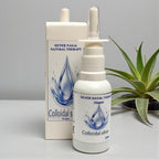 Spray Nasal de Plata Coloidal para la Nariz Escurridiza – Terapia Natural con 20ppm de Plata, Alivia los Síntomas, Mejora la Respiración, Elaborado con Ingredientes Naturales