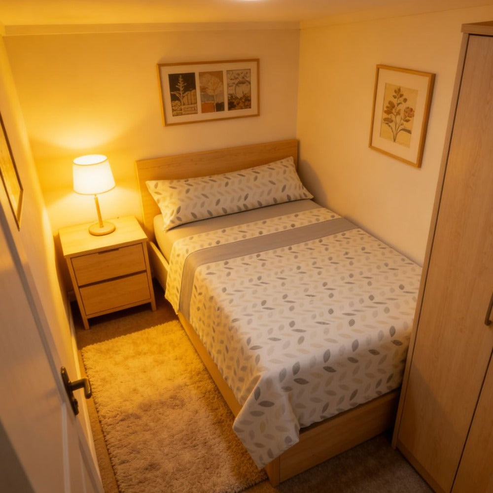 Juego de ropa de cama (Sábana ajustable, Cubrecama, Funda de almohada) | Juego de sábanas estampadas de 3 piezas | Primavera/Verano | Múltiples estilos | Tejido suave | 180cm - Múltiples tamaños disponibles