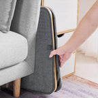 Cesto de Ropa Sucia con Tapa y Asas: 72L o 100 L,2 Clasificaciones, Plegable, Bolsa Interior a Maquina - Solucion Elegante y Pratica para la Lavandera en tu Dormitorio,Cubo Ropa Sucia