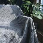 Gris Oscuro Gran Tamaño Cubierta Sofá Textura Waffle Tejido Extra Suave Duradero Fácil Limpiar Totalmente Tapizada Antideslizante Resistente Mascotas Todo Uso Todo Temporada Estilo Minimalista