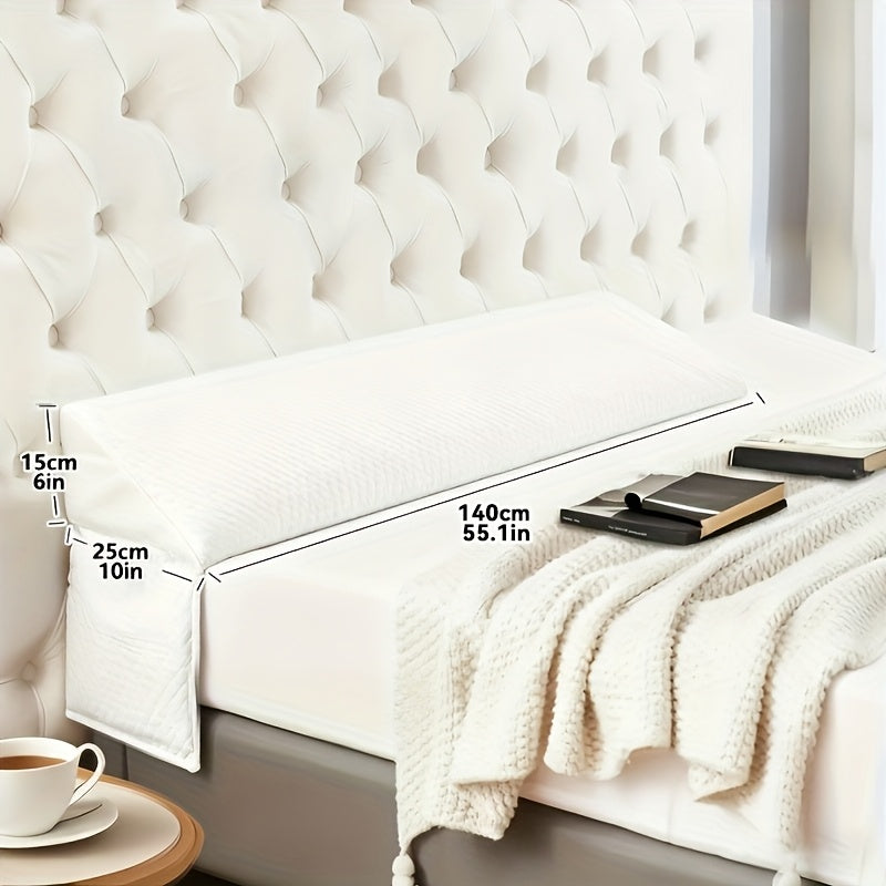 Almohada de cama | Almohada Cura para Cama, Relleno para Espacio de Cama, Almohadas Triangulares, Cierres de Cabecero, Reposacabezas para Dormir
