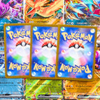 4 Cartas Pokémon EX – Juego de 4 Cartas EX Oficiales Japonesas, Raras o Brillantes